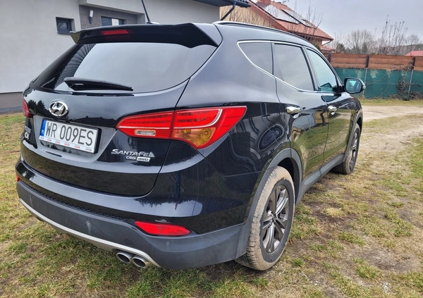 Hyundai Santa Fe cena 54700 przebieg: 185500, rok produkcji 2014 z Krynki małe 529